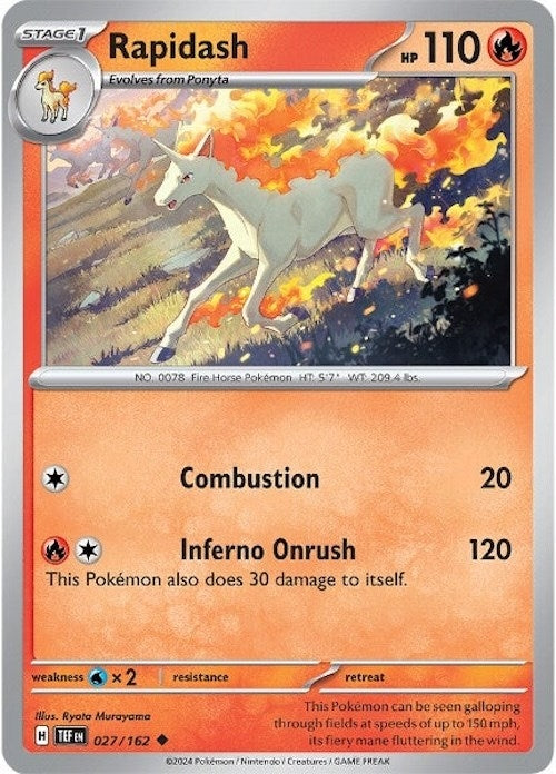Image for Rapidash (027/162) - Pokemon