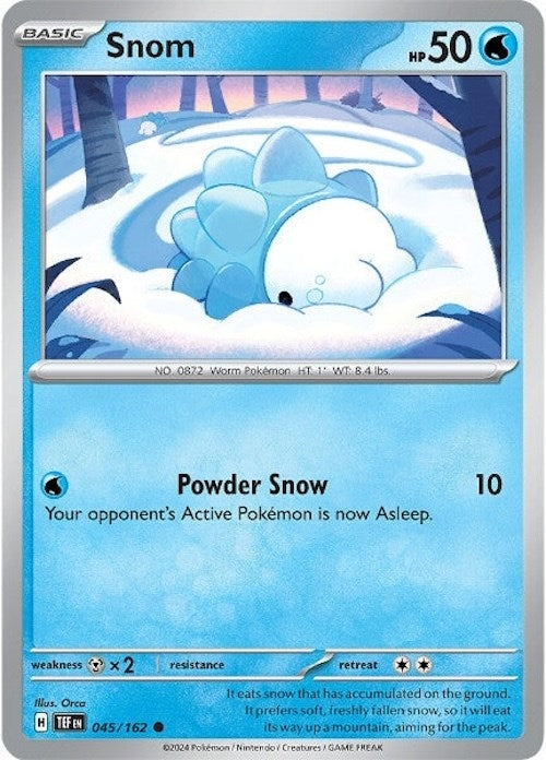 Image for Snom (045/162) - Pokemon