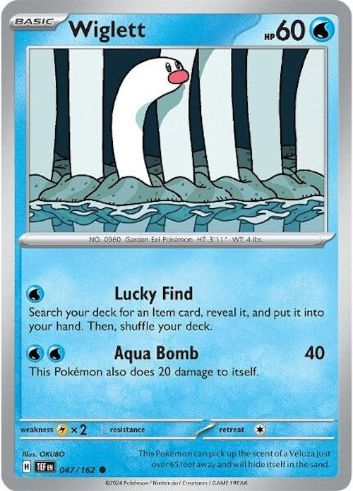Image for Wiglett (047/162) - Pokemon