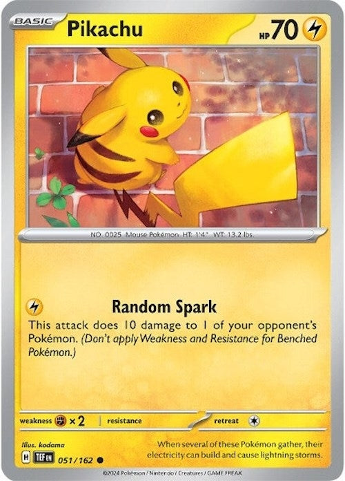 Image for Pikachu (051/162) - Pokemon
