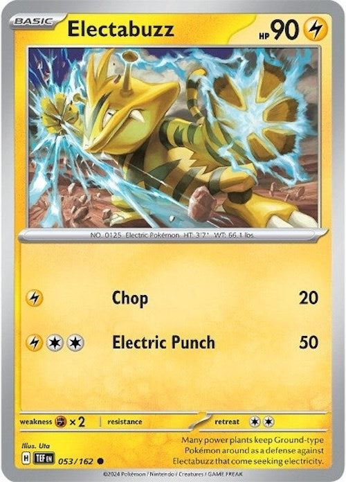 Image for Electabuzz (053/162) - Pokemon
