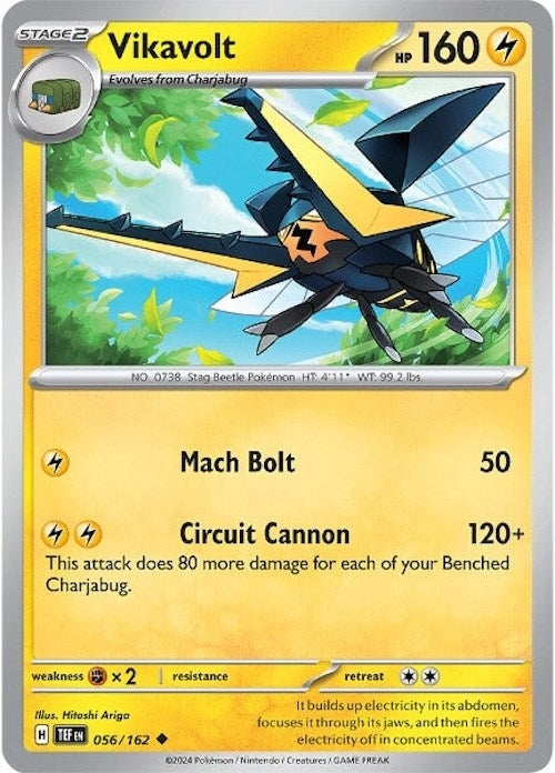 Image for Vikavolt (056/162) - Pokemon