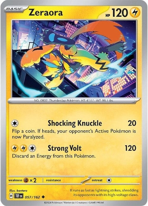 Image for Zeraora (057/162) - Pokemon
