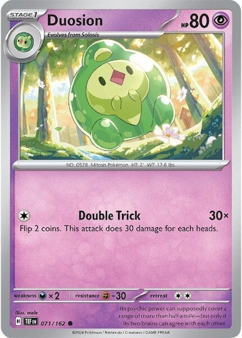Image for Duosion (071/162) - Pokemon