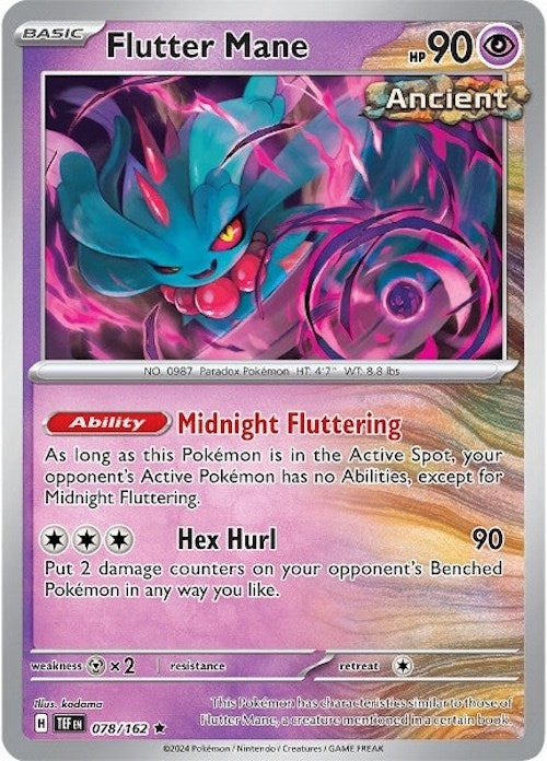 Image for Flutter Mane (078/162) - Pokemon