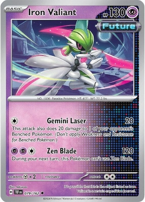 Image for Iron Valiant (079/162) - Pokemon