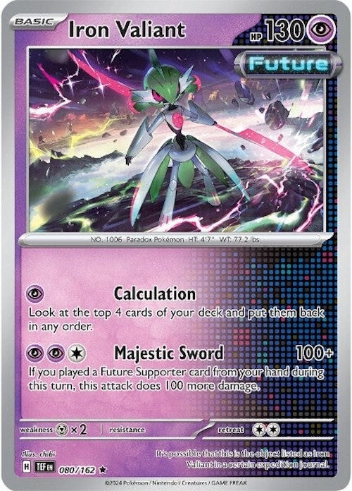 Image for Iron Valiant (080/162) - Pokemon