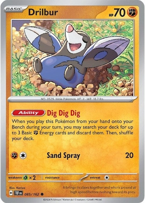 Image for Drilbur (085/162) - Pokemon