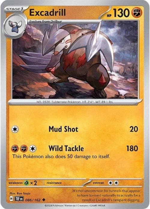 Image for Excadrill (086/162) - Pokemon