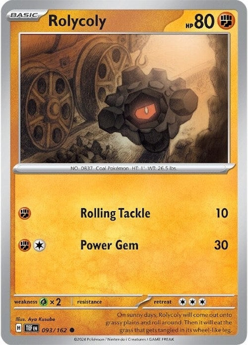 Image for Rolycoly (093/162) - Pokemon