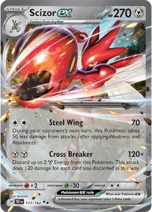 Scizor ex (111/162)