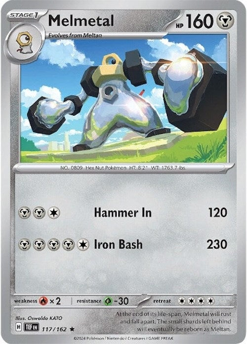 Image for Melmetal (117/162) - Pokemon