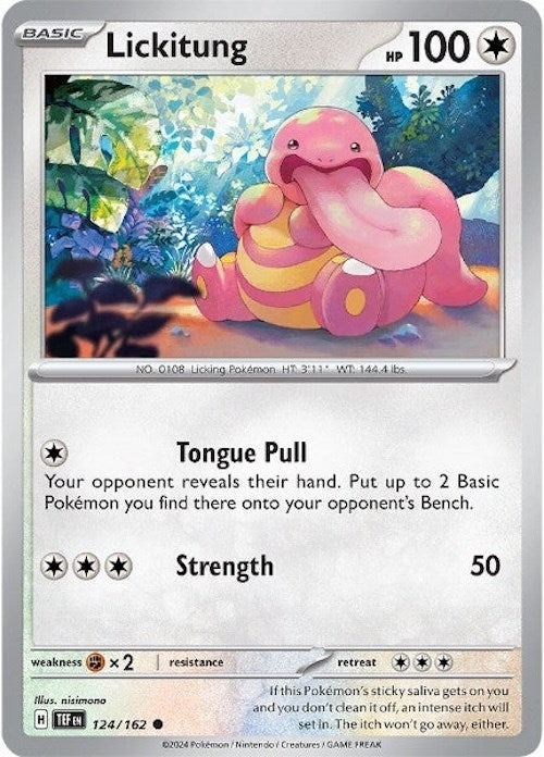 Image for Lickitung (124/162) - Pokemon