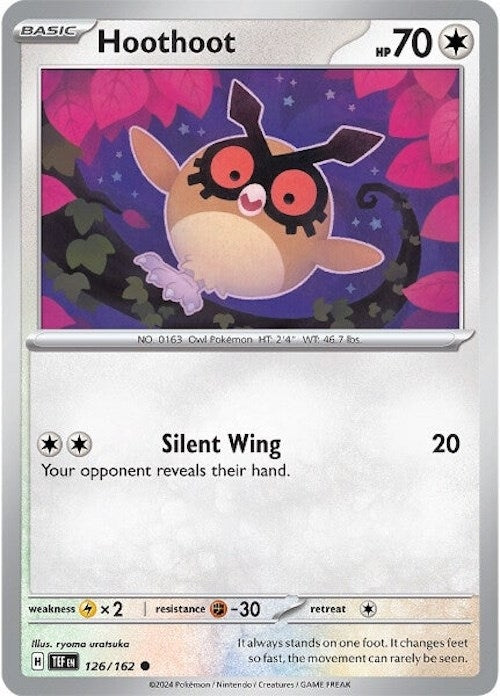 Image for Hoothoot (126/162) - Pokemon