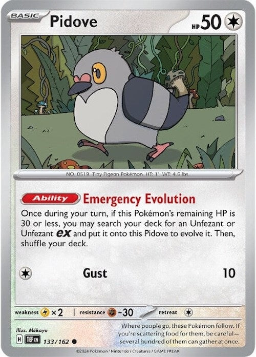Image for Pidove (133/162) - Pokemon