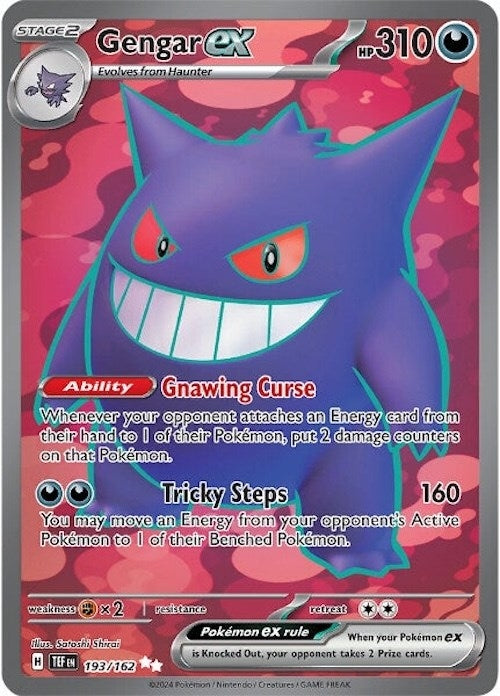 Image for Gengar ex (193/162) - Pokemon