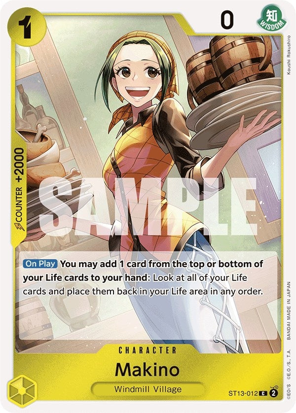 Image for Makino (ST13-012) - One Piece Card Game