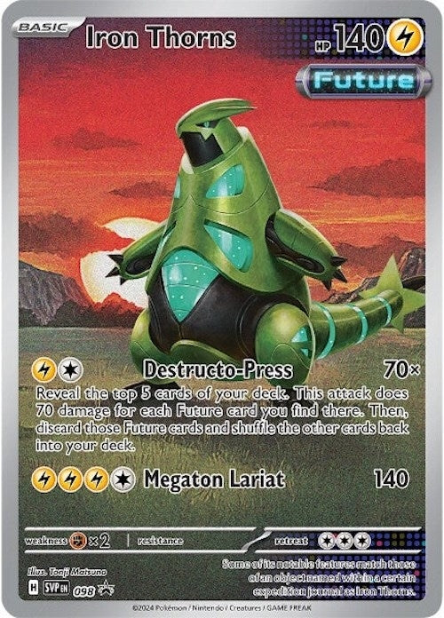Image for Iron Thorns - 098 (098) - Pokemon