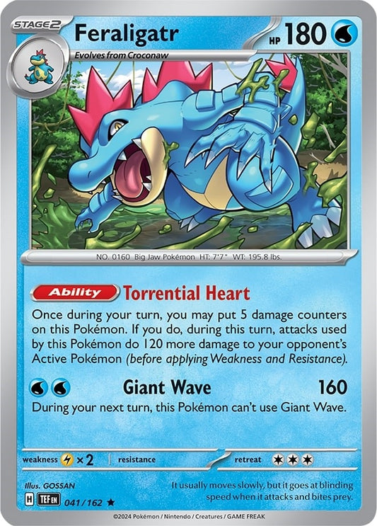 Image for Feraligatr (041/162) - Pokemon