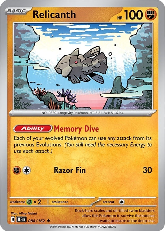 Image for Relicanth (084/162) - Pokemon