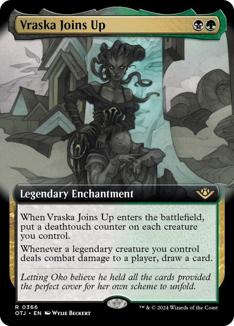 Vraska Joins Up (Extended Art) (366)