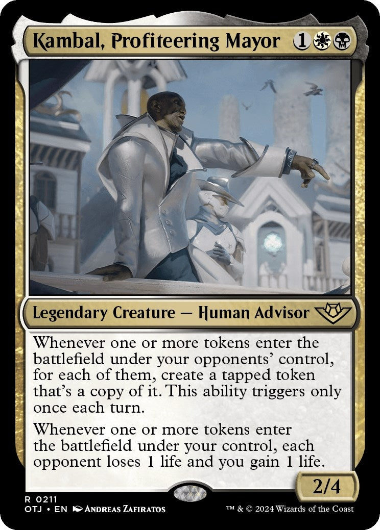 Image for Kambal, Profiteering Mayor (211) - Magic: The Gathering