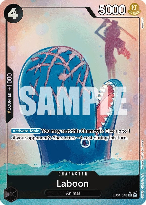 Image for Laboon (048) (Alternate Art) (EB01-048) - One Piece Card Game