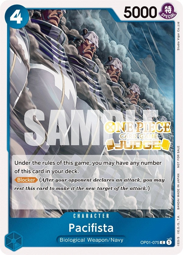 Image for Pacifista (Judge Pack Vol. 3) (OP01-075) - One Piece Card Game