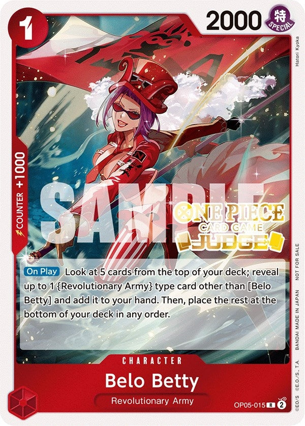 Image for Belo Betty (Judge Pack Vol. 3) (OP05-015) - One Piece Card Game