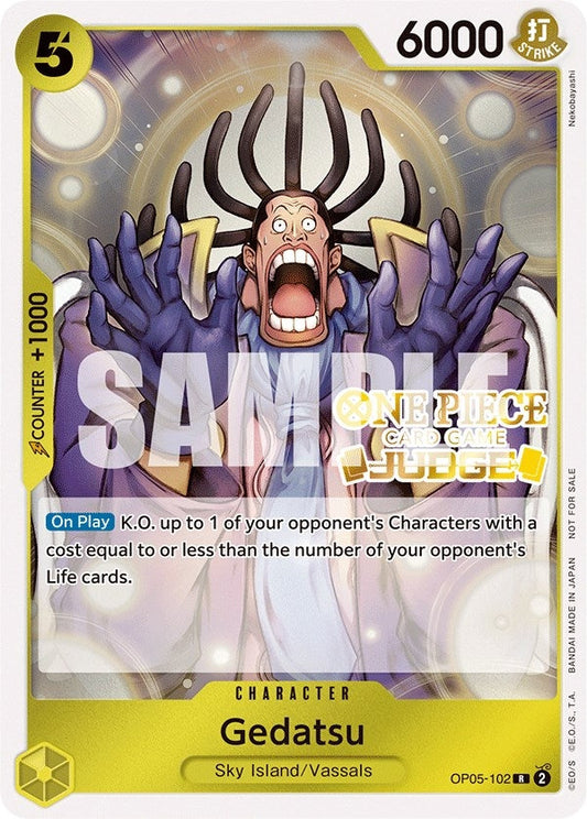 Image for Gedatsu (Judge Pack Vol. 3) (OP05-102) - One Piece Card Game