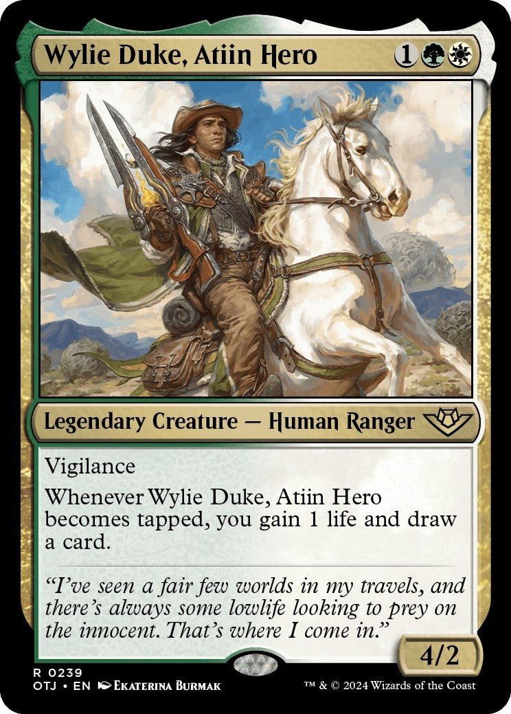 Wylie Duke, Atiin Hero (239)