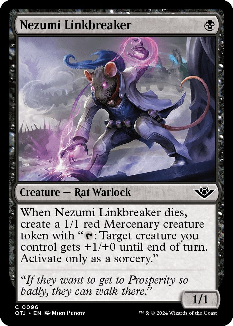 Image for Nezumi Linkbreaker (96) - Magic: The Gathering