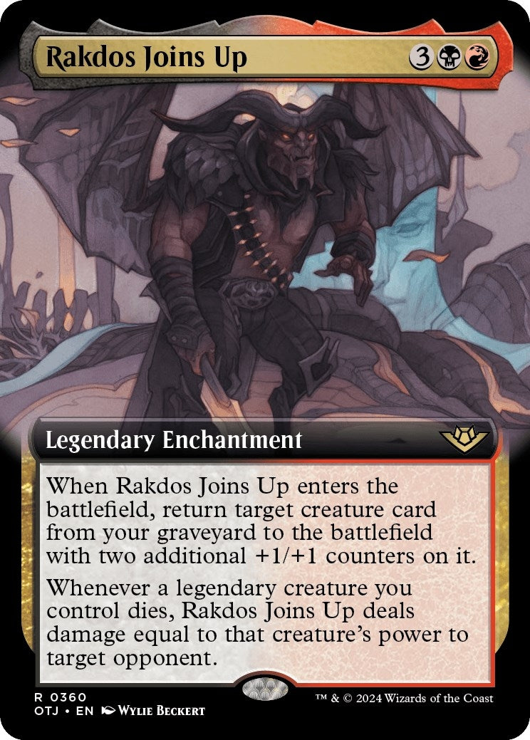 Image for Rakdos Joins Up (Extended Art) (360) - Magic: The Gathering