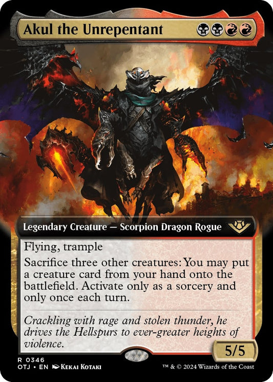 Akul the Unrepentant (Extended Art) (346)