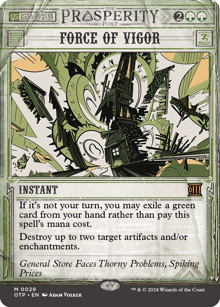 Image for Force of Vigor (29) - Magic: The Gathering