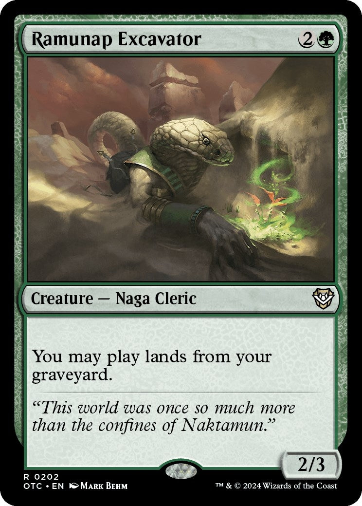 Image for Ramunap Excavator (202) - Magic: The Gathering