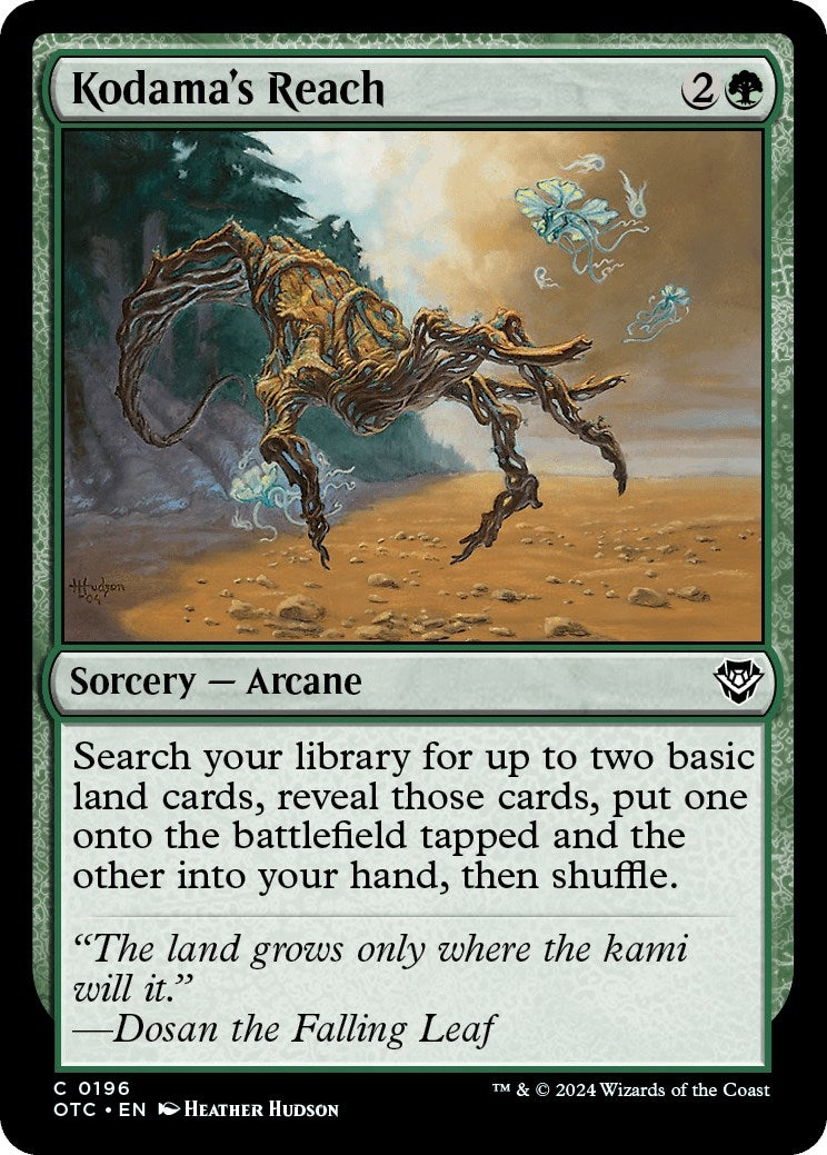 Image for Kodama's Reach (196) - Magic: The Gathering