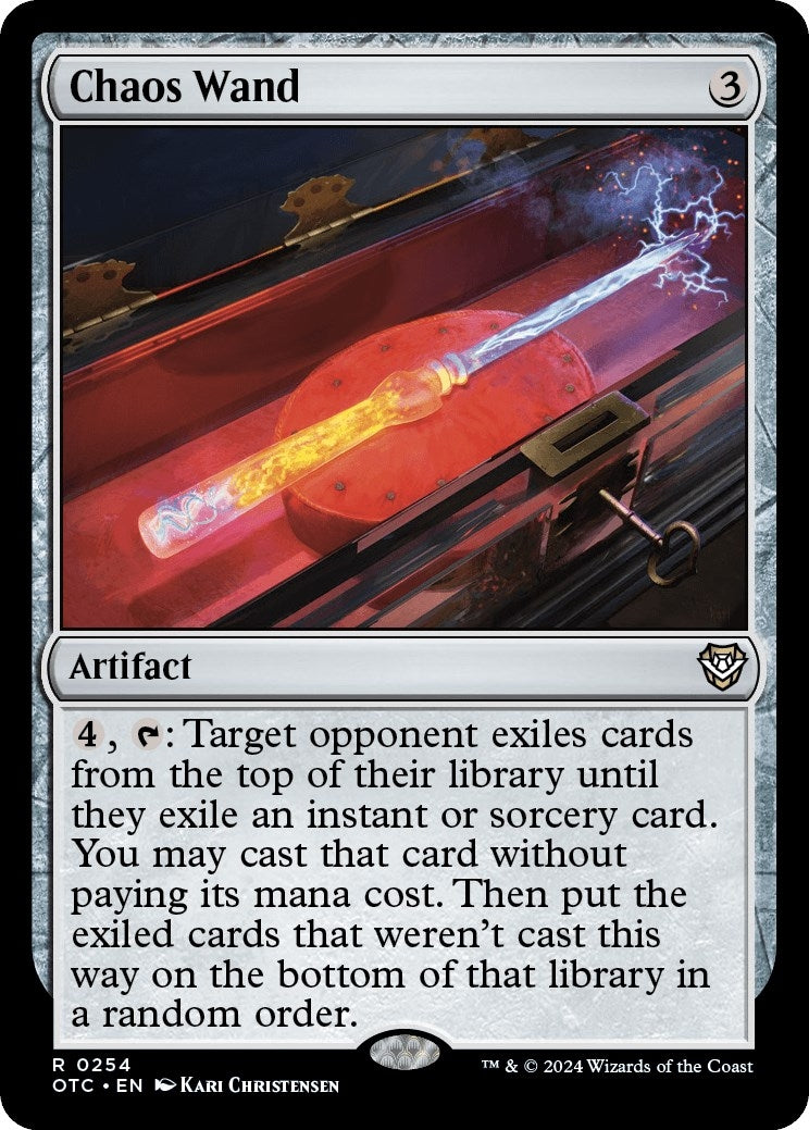 Image for Chaos Wand (254) - Magic: The Gathering