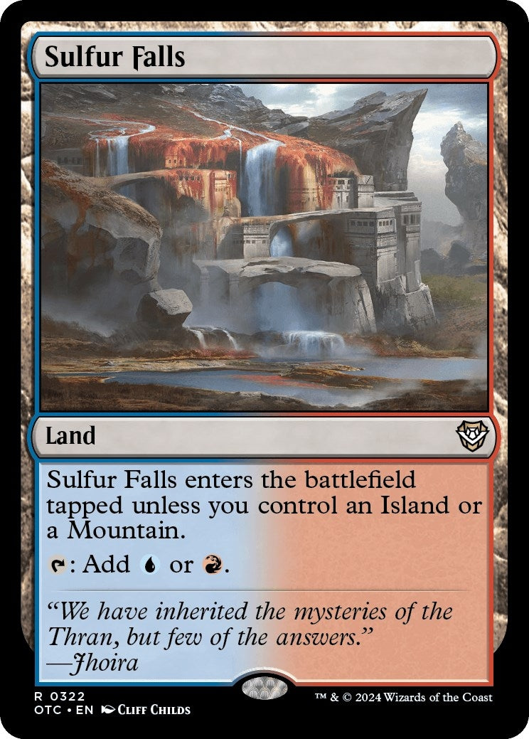 Image for Sulfur Falls (322) - Magic: The Gathering