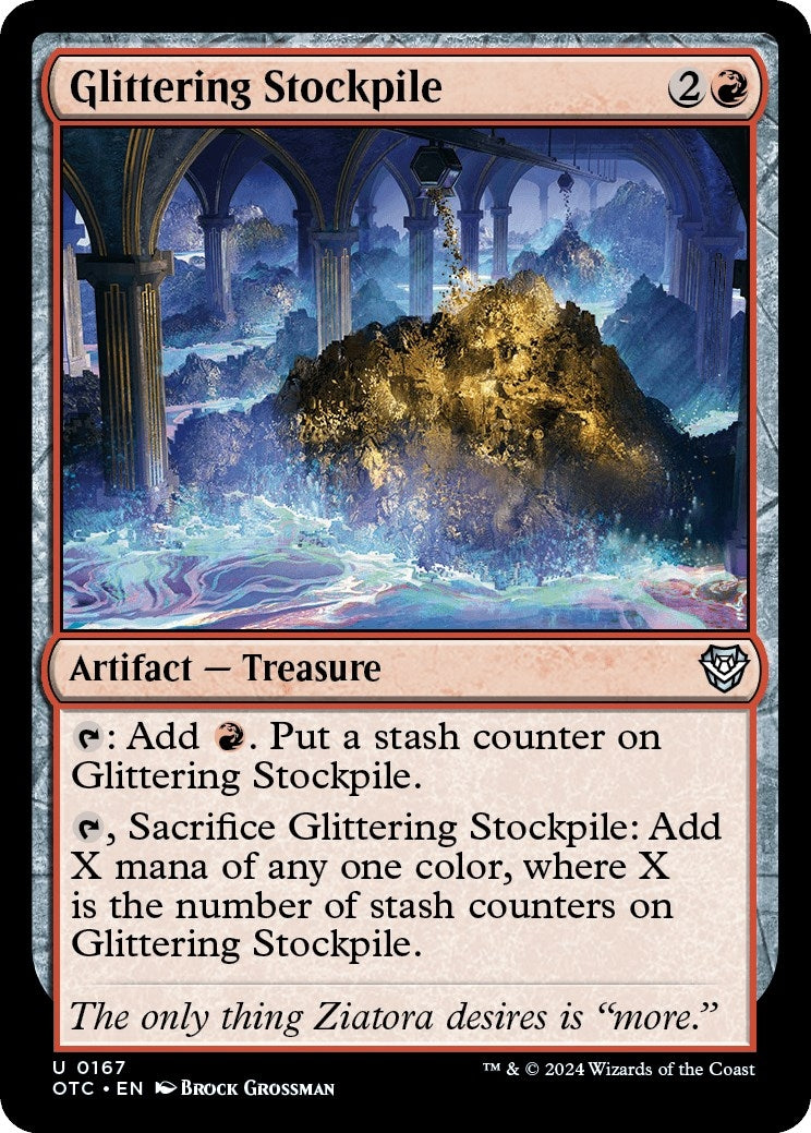 Image for Glittering Stockpile (167) - Magic: The Gathering