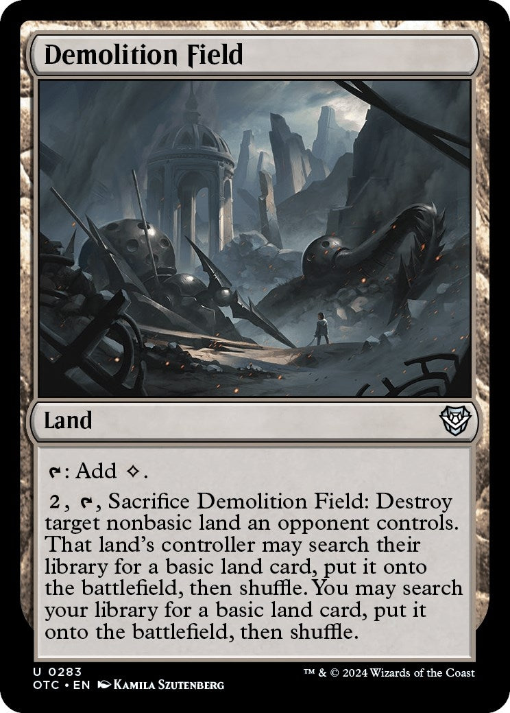 Image for Demolition Field (283) - Magic: The Gathering