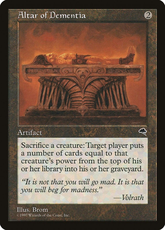 Image for Altar of Dementia (276) - Magic: The Gathering
