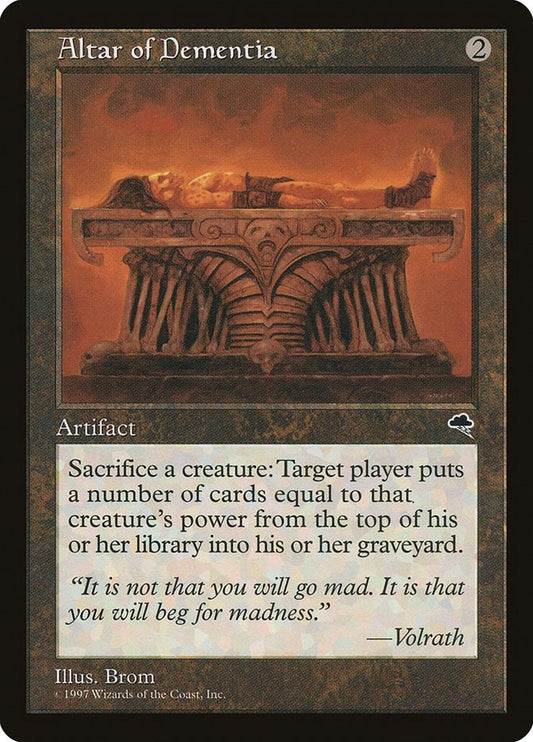 Image for Altar of Dementia (276) - Magic: The Gathering