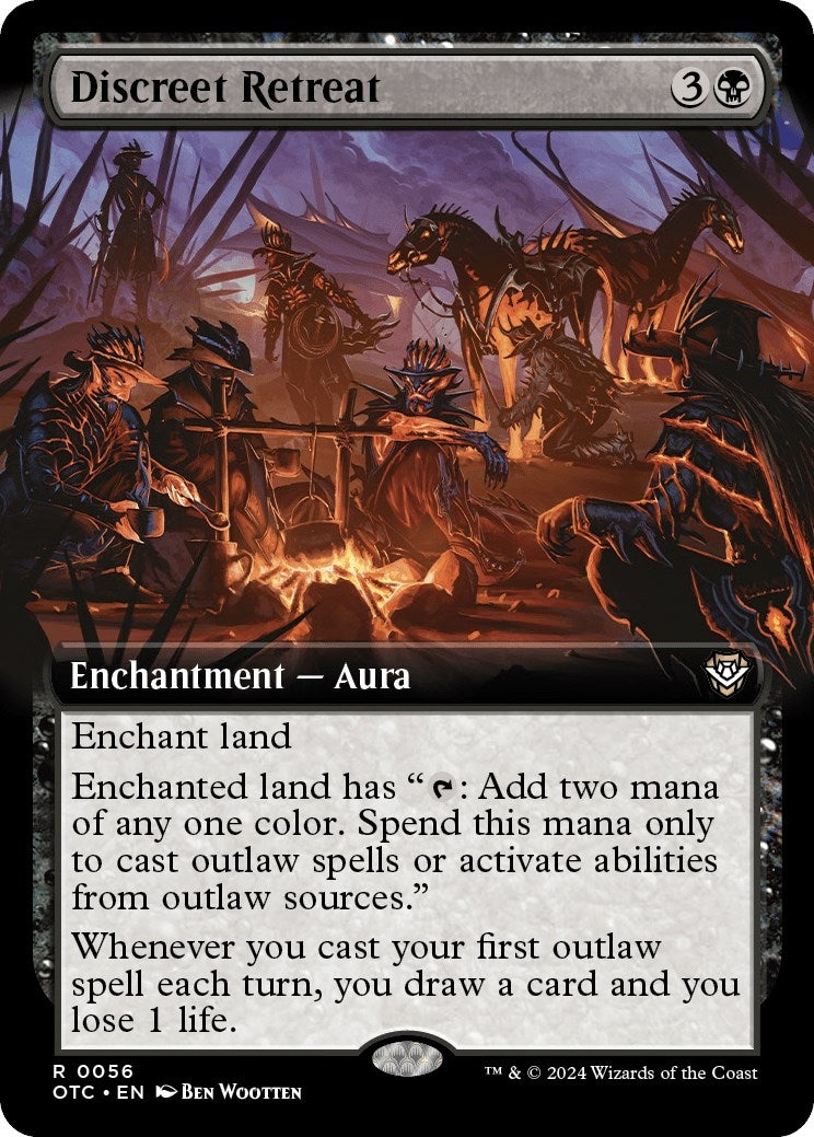 Image for Discreet Retreat (Extended Art) (56) - Magic: The Gathering