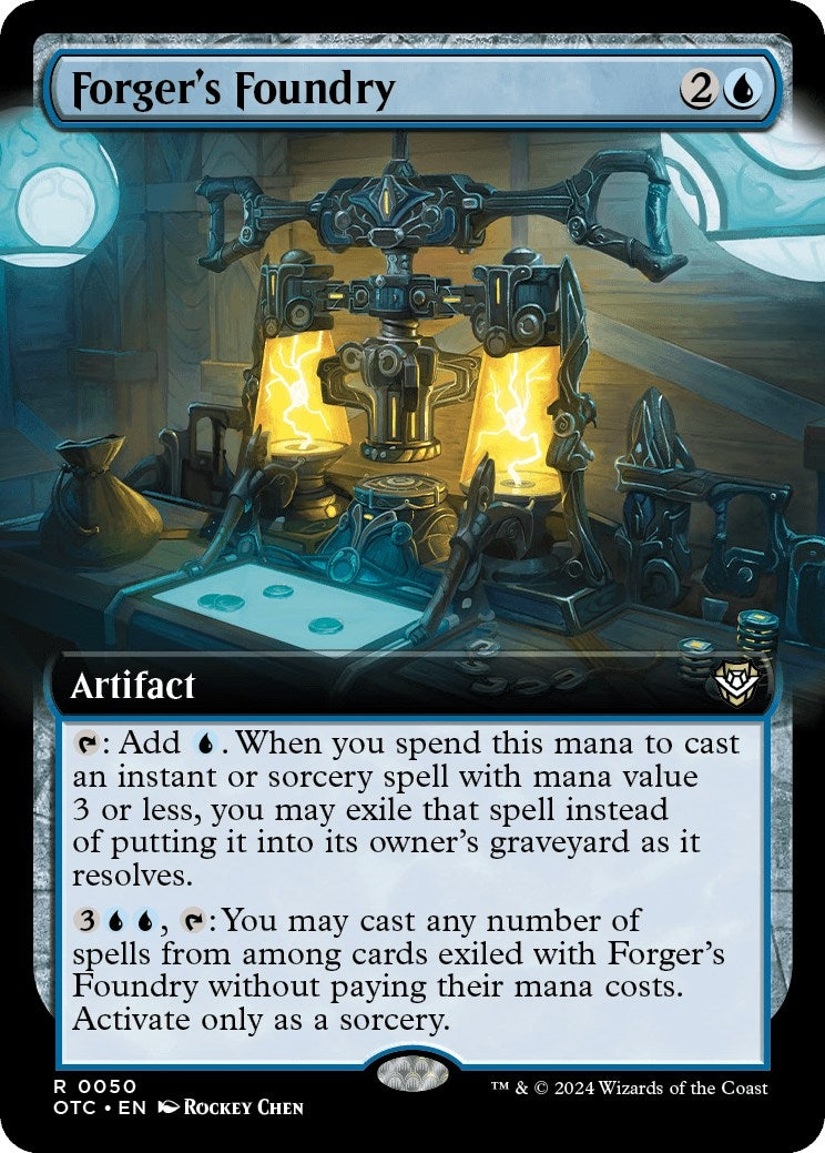 Image for Forger's Foundry (Extended Art) (50) - Magic: The Gathering