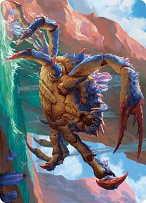 Image for Canyon Crab Art Card (4) - Magic: The Gathering