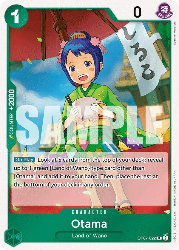 Image for Otama (OP07-022) - One Piece Card Game