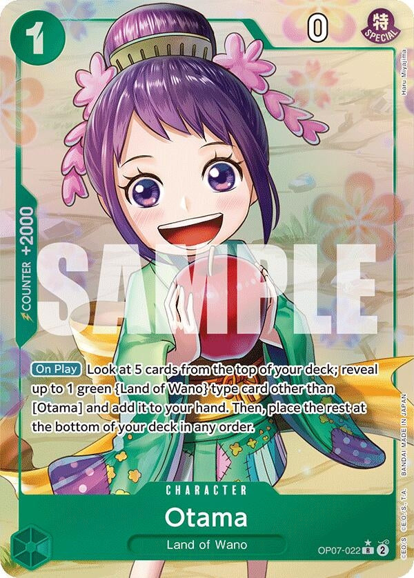 Image for Otama (Parallel) (OP07-022) - One Piece Card Game