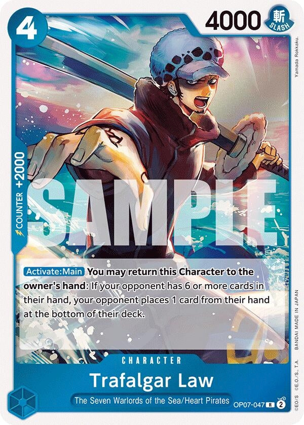 Image for Trafalgar Law (047) (OP07-047) - One Piece Card Game