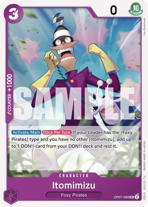 Image for Itomimizu (OP07-060) - One Piece Card Game